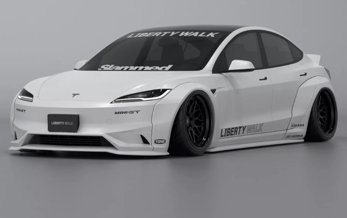 Κι όμως, κάποιοι πληρώνουν ένα καράβι λεφτά για να κάνουν το αυτοκίνητό τους κακόγουστο και μη οδηγήσιμο. Model 3