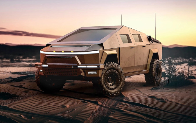 Θα το φανταζόταν άραγε ποτέ ο Elon Musk ότι το Tesla Cybertruck θα καταλήξει να καταναλώνει πετρέλαιο; Tesla Cybertruck