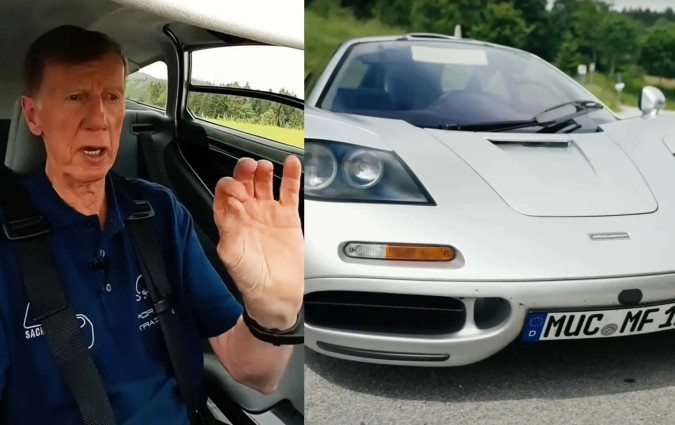 McLaren F1, Walter Röhrl, Porsche Carrera GT, οι τρεις θρύλοι μαζί για πρώτη φορά. McLaren F1