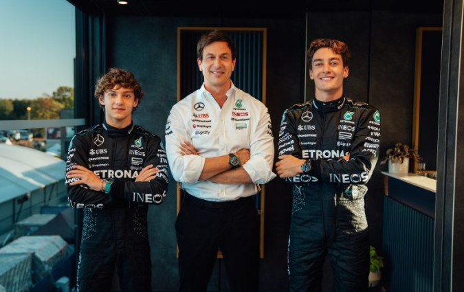 O 18χρονος Andrea Kimi Antonelli θα πλαισιώσει τον George Russell στο γκαράζ της Mercedes-AMG F1 αρχής γενομένης από την επόμενη σεζόν Andrea Kimi Antonelli
