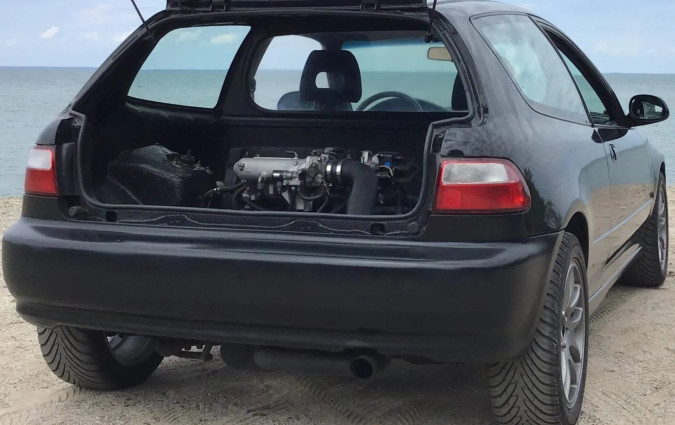 Η Honda δεν τόλμησε να παρουσιάσει μια αντίστοιχη έκδοση παραγωγής. Ευτυχώς υπάρχει κι ο μαγικός κόσμος της βελτίωσης. Honda Civic