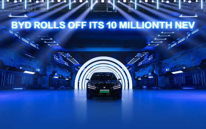 BYD 10 million NEV