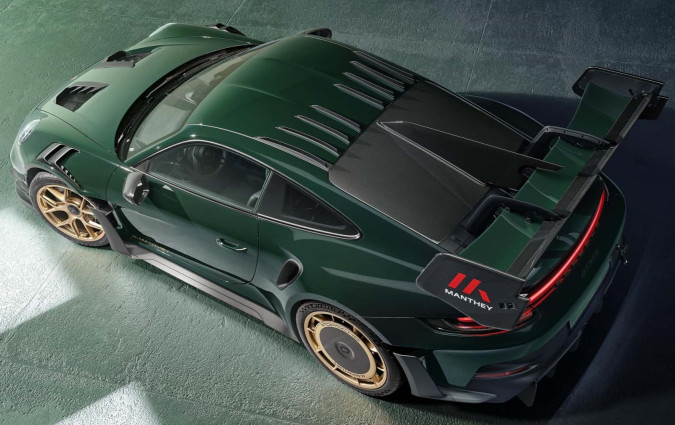 Η Manthey Racing εστιάζει στην αεροδυναμική και στο στήσιμο, ενώ δεν ασχολείται καθόλου με τη βελτίωση του κινητήρα. Porsche 992 GT3 RS