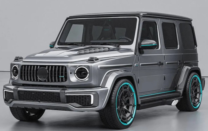 Ποιος θα σκεφτόταν να τιμήσει τον Lewis Hamilton με μια θηριώδη G-Class με 1.063 ίππους; Mercedes-Benz G-Class