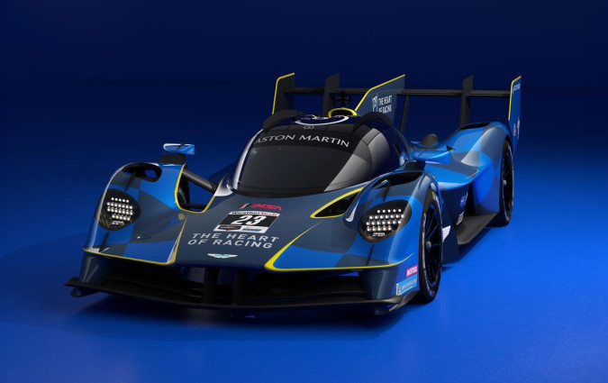 H Aston Martin θα αγωνιστεί με την Valkyrie LMH στο Παγκόσμιο Πρωτάθλημα Αντοχής της FIA (WEC) και στο IMSA Sportscar Championship των ΗΠΑ. Aston Martin Valkyrie LMH