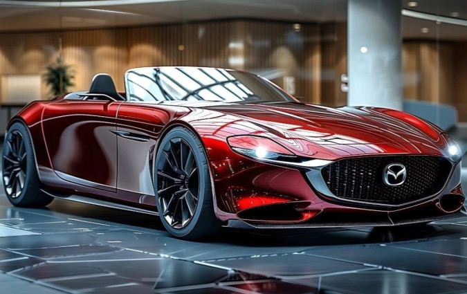 Σε πείσμα των καιρών, το MX-5 θα παραμείνει ατμοσφαιρικό, αμιγώς θερμικό και μάλιστα με αυξημένο κυβισμό. Και βέβαια, με χειροκίνητο σασμάν! Mazda MX-5