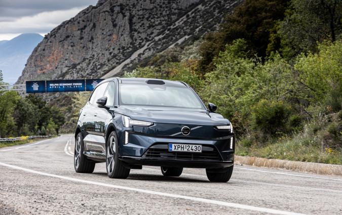 H Volvo Car Hellas θα είναι φέτος είναι χρυσός χορηγός του Φόρουμ και αποκλειστικός πάροχος μετακινήσεων του Delphi Economic Forum X Volvo EX90 Delphi Economic Forum