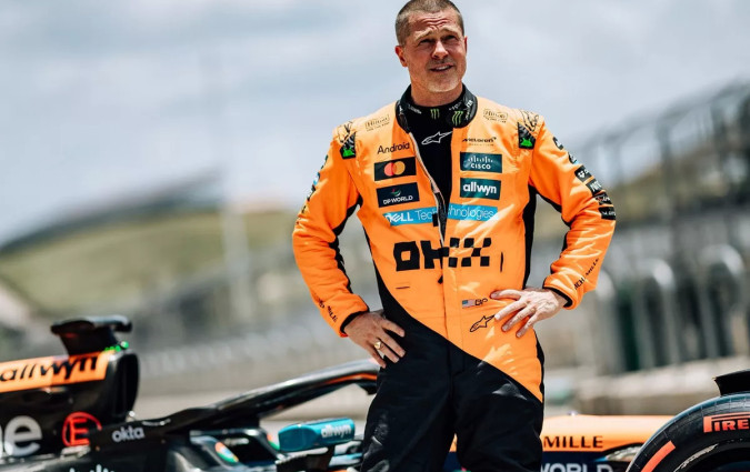 H επίδοση του Brad Pitt είναι άκρως αξιοσέβαστη, αν σκεφτείς ότι οι επαγγελματίες οδηγοί ξεπερνούν κατά τι τα 330 km/h στην ευθεία της πίστας κατά τη διάρκεια του Grand Prix. Brad Pitt