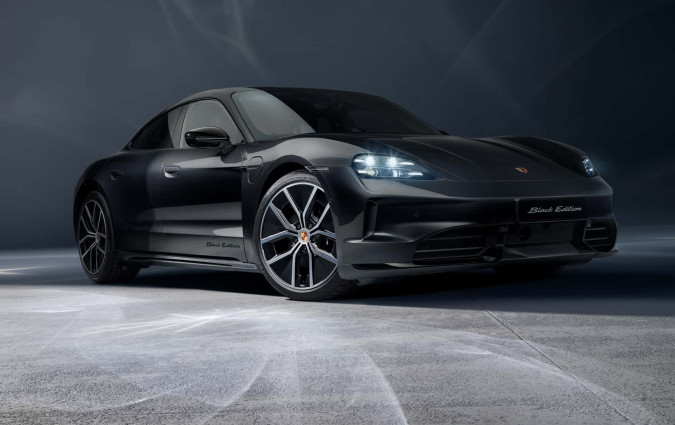 Η Black Edition υπόσχεται να τονώσει τις πεσμένες πωλήσεις της ηλεκτρικής μπερλίνας. Porsche Taycan