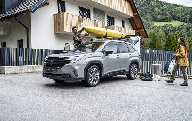 Η γκάμα της Subaru στην Ελλάδα περιλαμβάνει τα Crosstrek, Forester, Outback και Solterra Subaru Forester