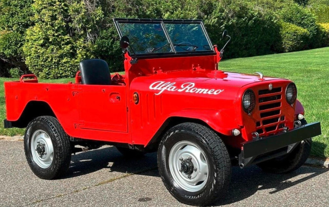 O ιταλικός στρατός προτίμησε το οικονομικότερο FΙΑΤ Campagnola και έτσι η διάδοση του πρώτου 4x4 της Alfa Romeo έμεινε περιορισμένη Alfa Romeo 1900 M Matta