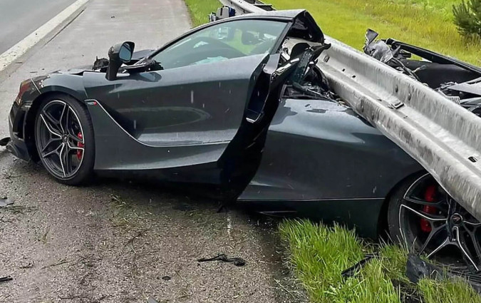 Σύμφωνα με την τροχαία αυτοκινητοδρόμου του Holzkirchen, η McLaren 720S μπήκε στη στροφή με κάπως μεγαλύτερη ταχύτητα από την αρμόζουσα, δεδομένης της βροχής. McLaren 720S