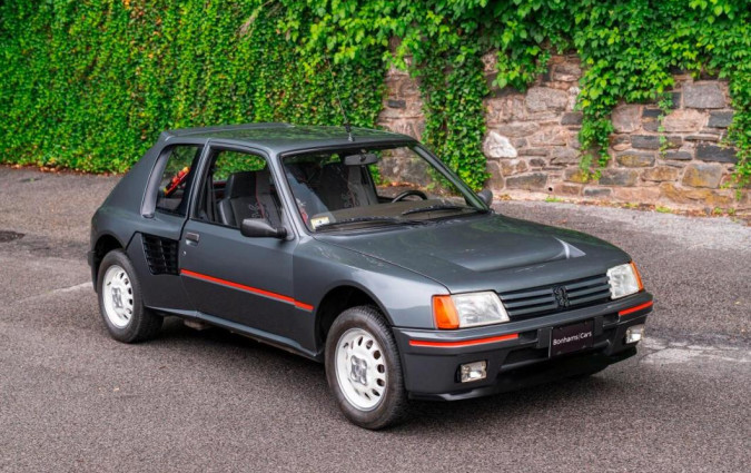 Η σπανιότητα του Peugeot 205 T16 στις Ηνωμένες Πολιτείες λειτούργησε ως πολλαπλασιαστής της αξίας του. Peugeot 205 T16
