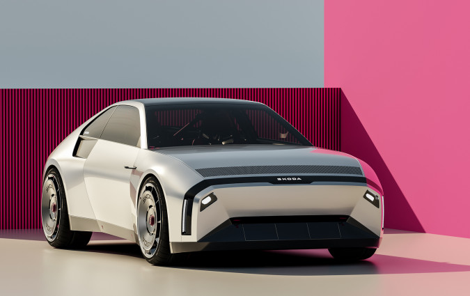 Η Škoda φέρνει το παρελθόν στο σήμερα, μεταμορφώνοντας το θρυλικό 110 R σε ψηφιακό ηλεκτρικό κουπέ. new Škoda 110 R