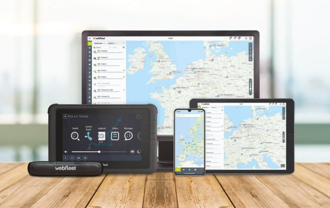 Η Webfleet είναι προϊόν της συνεργασίας της Bridgestone με την κορυφαία εταιρία τηλεματικής TomTom, φέρνοντας τεχνολογία αιχμής και πρακτική εφαρμογή σε μια πλατφόρμα φιλική στον χρήστη Webfleet