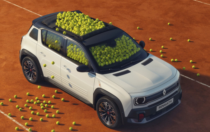 Renault 4 E-Tech Roland-Garros