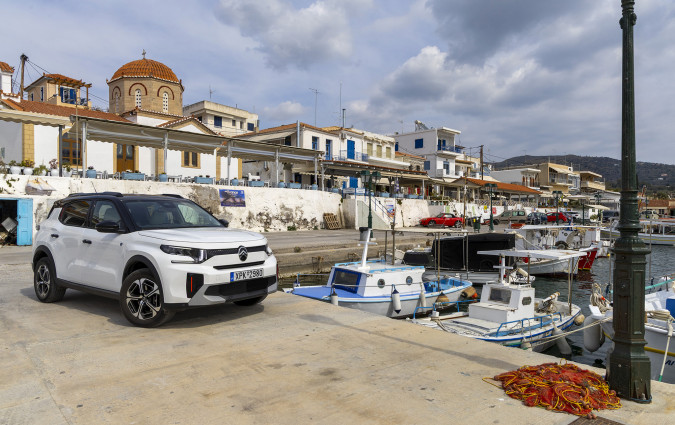 Citroën ë-C3 Aircross @ Αίγινα, Photo © DRIVE Media Group/Christos Papahristopoulos