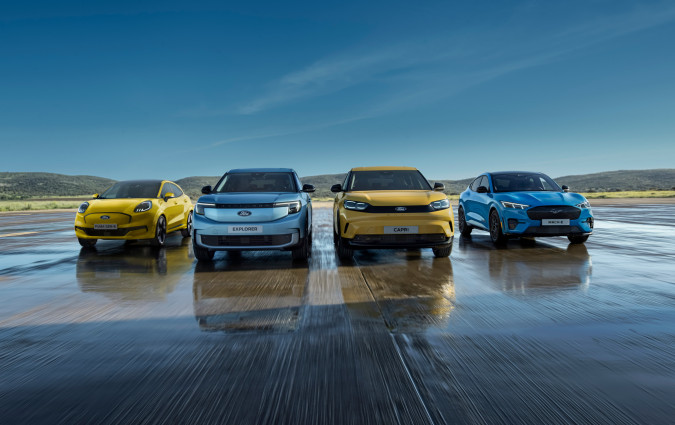 Ford EV range