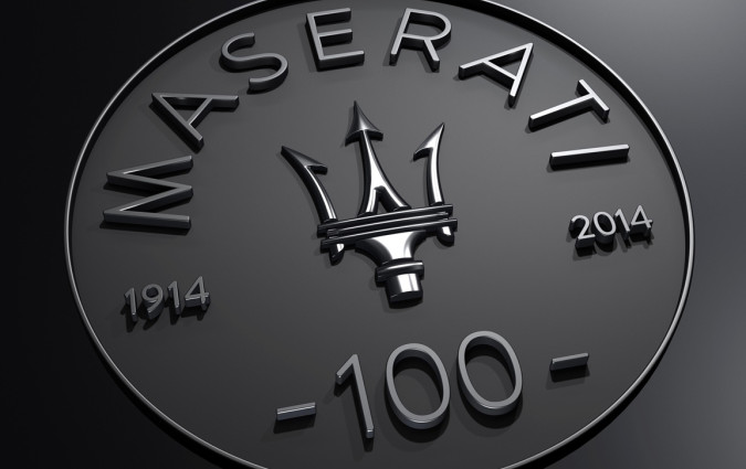 Maserati centenial logo