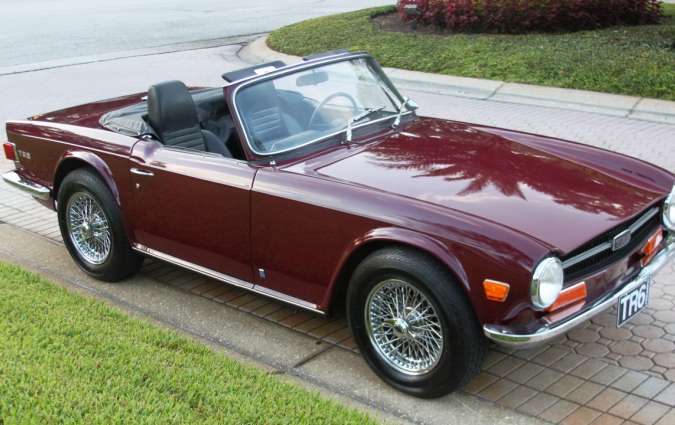 Triumph TR6 1969 US spec