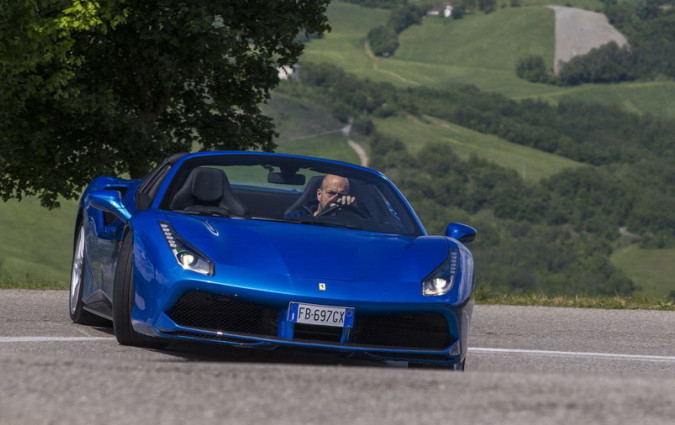 Ferrari 488 Spider drive @ Emilia Romagna - Φωτογραφία θανάσης Κουτσογιάννης