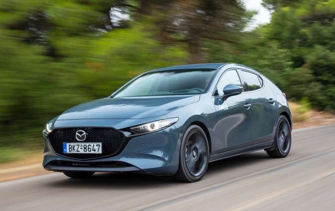 Test Drive: Mazda3 eSkyactiv X, photo credit DRIVE/Thanassis Koutsogiannis Test Drive: Mazda3 eSkyactiv X, photo credit DRIVE/Thanassis Koutsogiannis