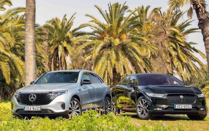Συγκρίνουμε ηλεκτρικά D-SUV: Jaguar I-Pace EV400 vs Mercedes-Benz EQC 400 4MATIC/photo credits DRIVE Magazine/Thanassis Koutsogiannis Συγκρίνουμε ηλεκτρικά D-SUV: Jaguar I-Pace EV400 vs Mercedes-Benz EQC 400 4MATIC/photo credits DRIVE Magazine/Thanassis Koutsogiannis