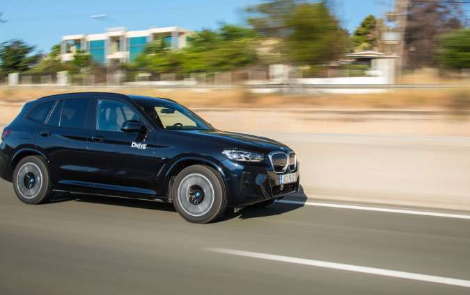 Eco Race 2022: BMW iX3, Photo credits DRIVE Media Group/Thanassis Koutsogiannis Eco Race 2022: BMW iX3, Photo credits DRIVE Media Group/Thanassis Koutsogiannis