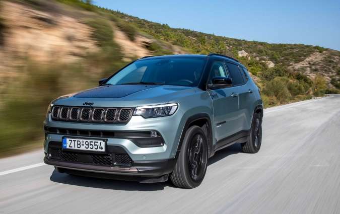 Jeep Compass 1.5 e-Hybrid 130 Photo credit DRIVE Media Group/ Thanassis Koutsogiannis Jeep Compass 1.5 e-Hybrid 130 Photo credit DRIVE Media Group/ Thanassis Koutsogiannis