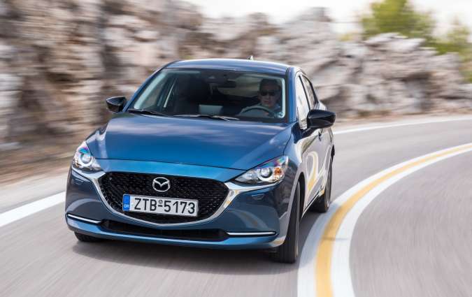 Mazda2 1.5 e-Skyactiv-G Photo Credit DRIVE Media Group/Thanassis Koutsogiannis Mazda2 1.5 e-Skyactiv-G Photo Credit DRIVE Media Group/Thanassis Koutsogiannis