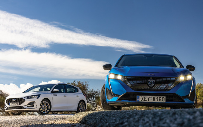 Συγκρίνουμε κόμπακτ χάτσμπακ: Ford Focus vs Peugeot 308, Photo © DRIVE Mrdia Group/Thanassis Koutsogiannis