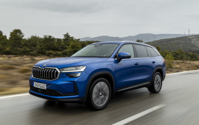 Η νικητήρια συνταγή του Škoda Kodiaq, πλάι στο ντίζελ απέκτησε άλλη μια έκφανση αποδοτικότητας με σύστημα PHEV. Test drive: Škoda Kodiaq 1.5 TSI iV DSG, Photo DRIVE Media Group/Thanassis Koutsogiannis