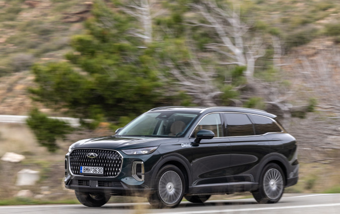 Test drive: Chery Tiggo 9 CHS AWD, Photo © DRIVE Media Group/Thanassis Koutsogiannis