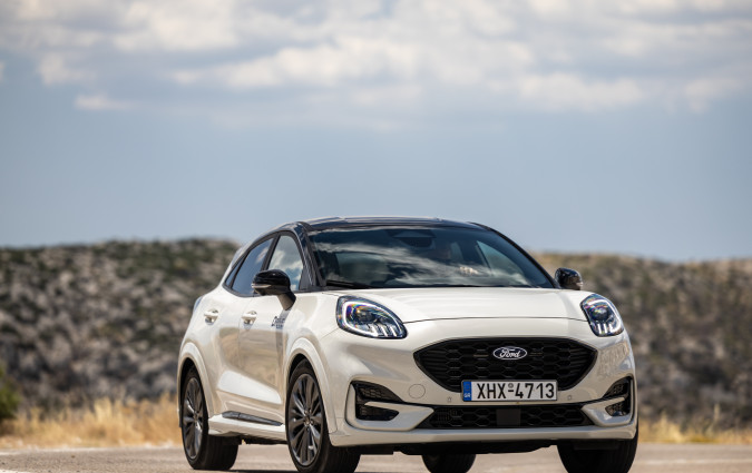Test drive: Ford Puma 1.0 EcoBoost MHEV Sound Edition @ DRIVE Media Group/Θανάσης Κουτσογιάννης