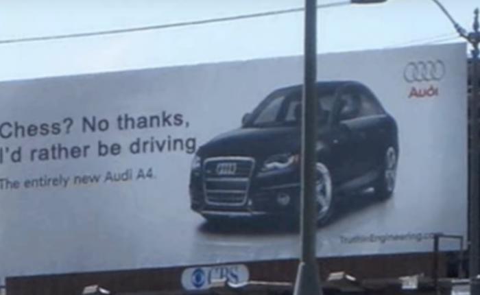 BMW vs Audi vs Mercedes billboards war [gallery] | Drive