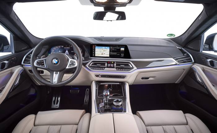 Bmw x6 интерьер
