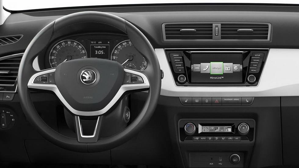 Skoda fabia 1 салон