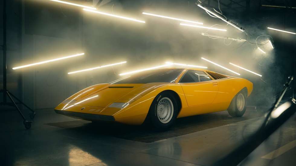 Lamborghini Countach Concept 1971 reborn