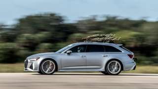 Hennessey: Audi RS 6 is World’s Fastest Station Wagon – with a Christmas Tree on the Roof!