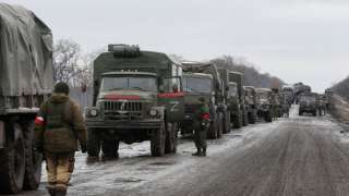 russian army convoy