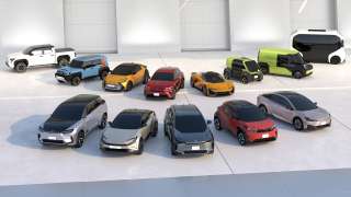 Toyota planned EV line-up