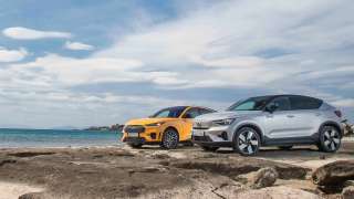 Feature Test Drive, ηλεκτρικά κουπέ SUV: Ford Mustang Mach-E GT vs Volvo C40 Recharge P8/Photo credits DRIVE Media Group/Thanassis Koutsogiannis